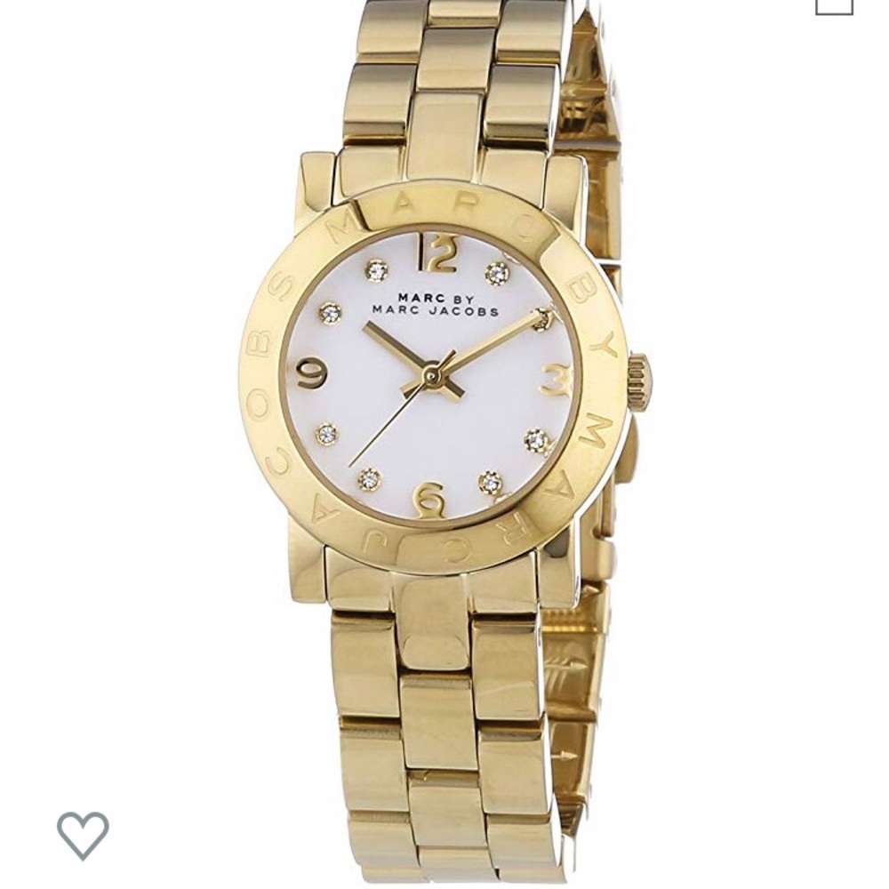 Marc By Marc Jacobs Small Amy Gold Watch